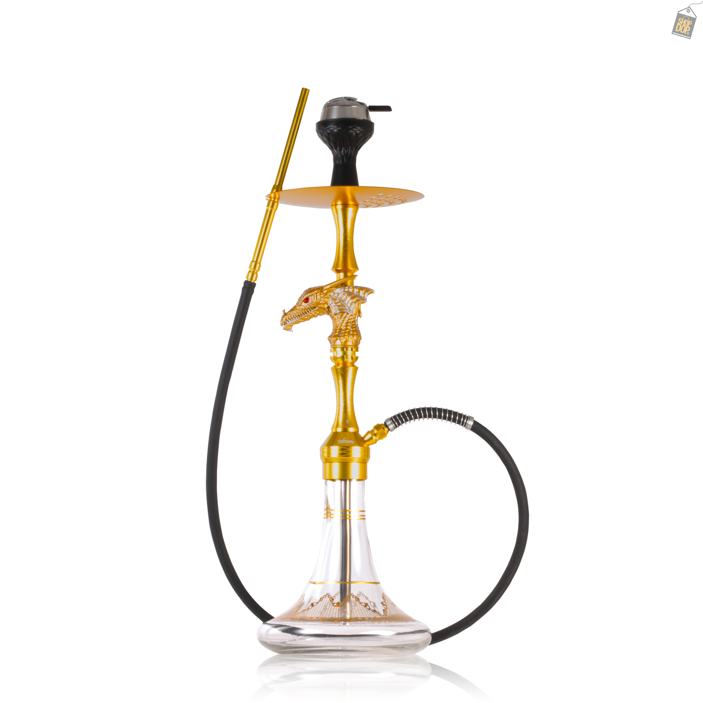 Dragon's Breath Hookah - Gold