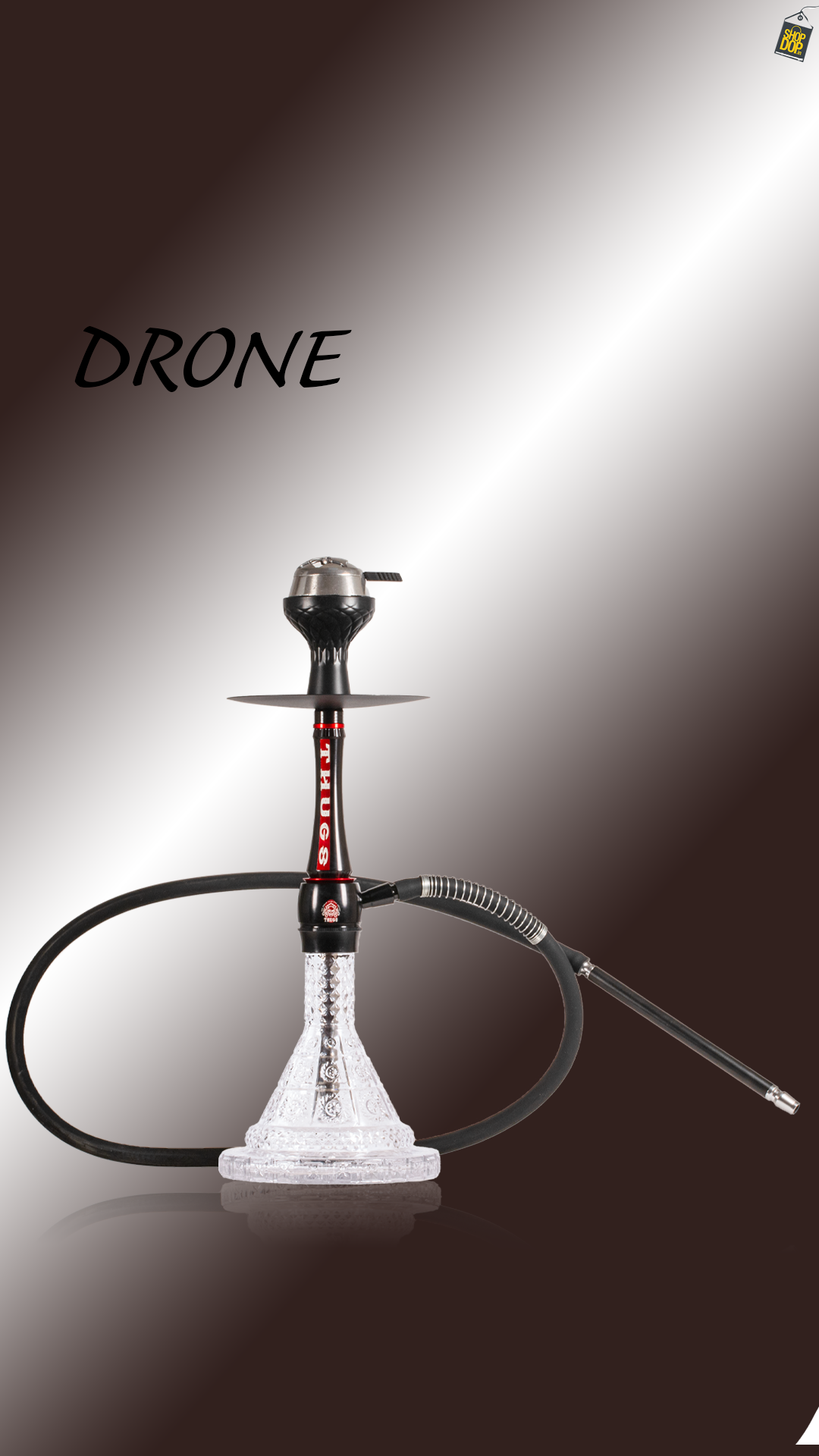 Drone Hookah - Red