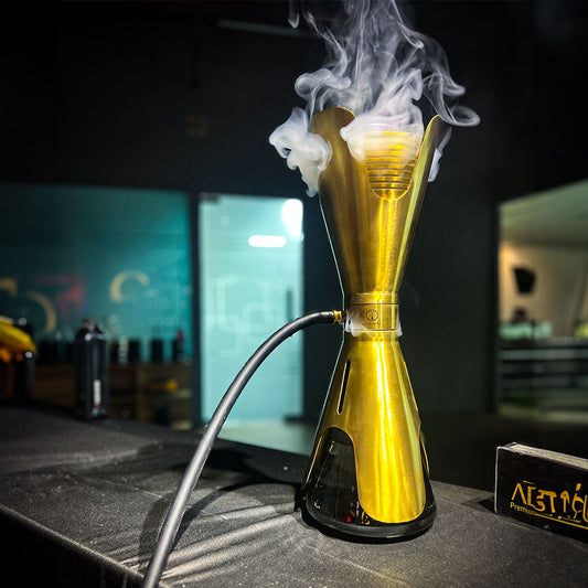 कोकोयाया एनिग्मा हुक्का - सुनहरा