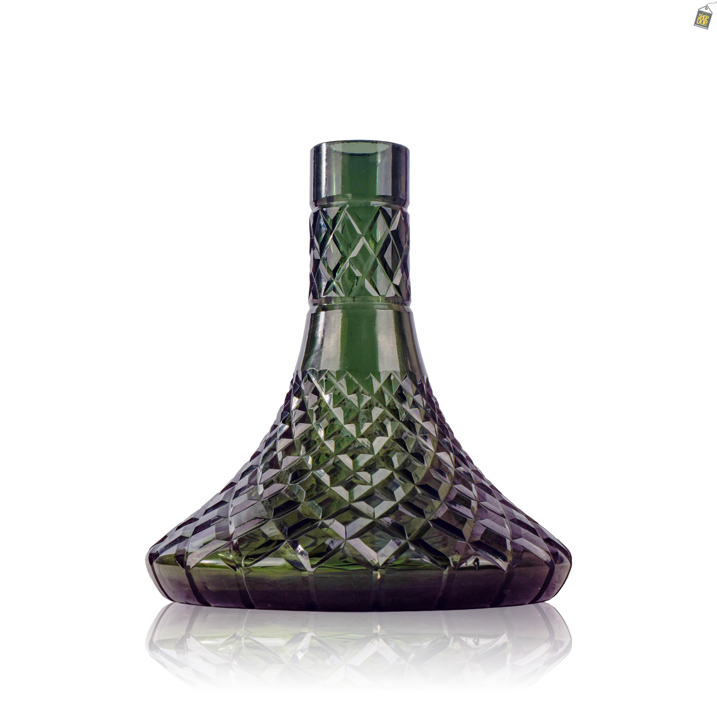 VG France Joe Hookah - Replacement Base Only without Lock (Emerald Green Base)
