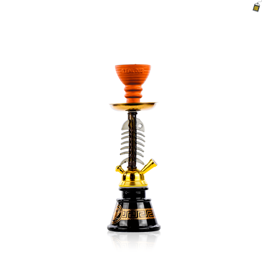 Fishie Pumpkin Hookah - Black