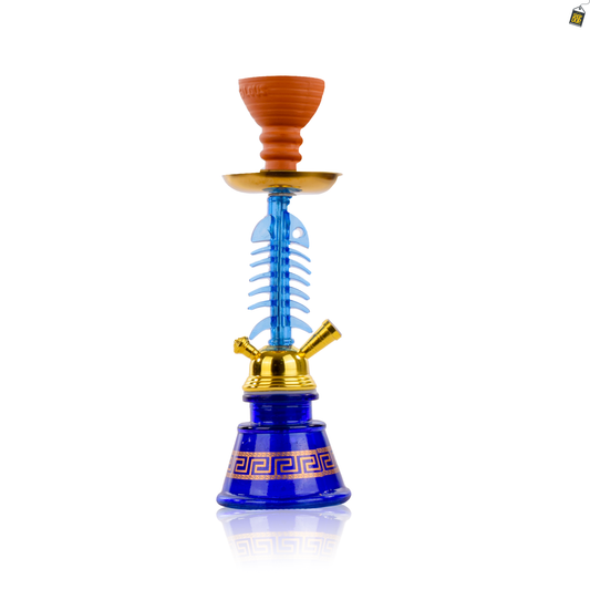 Fishie Pumpkin Hookah - Blue