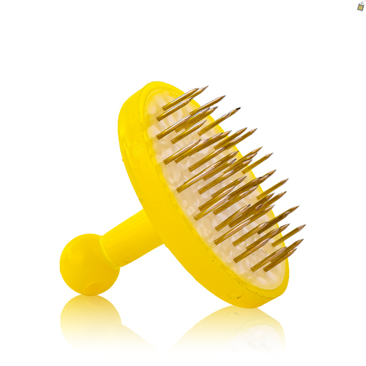 Foil Puncher for Hookah Chillum - Yellow