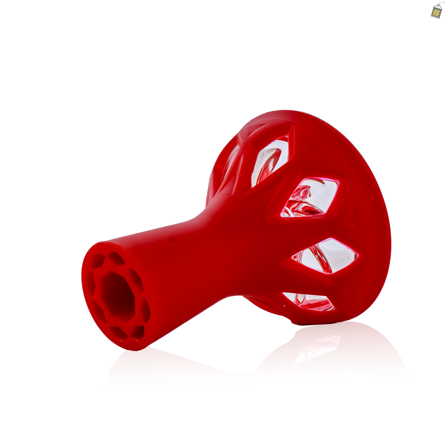 Xamsari Vitria Silicone Hookah Chillum - Red