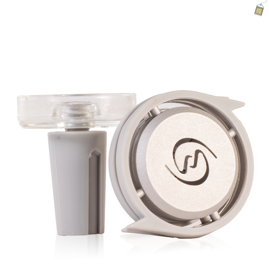 Quasar Hookah Chillum with HMD - Grey