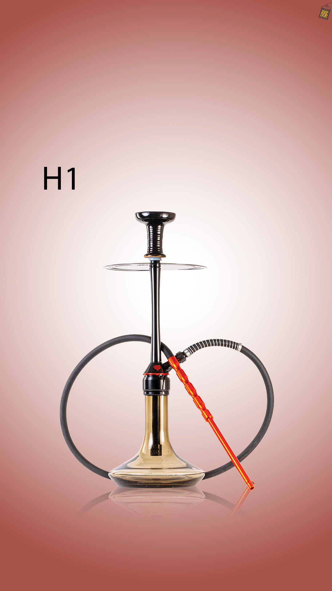 H1 Hookah - Orange