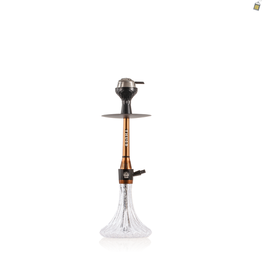 Hevil Hookah with Radium Base - Coffee