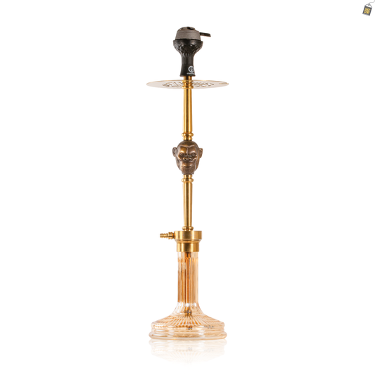 COCOYAYA Jungle Series Wild Jo Hookah - Golden Stem / Gold Base