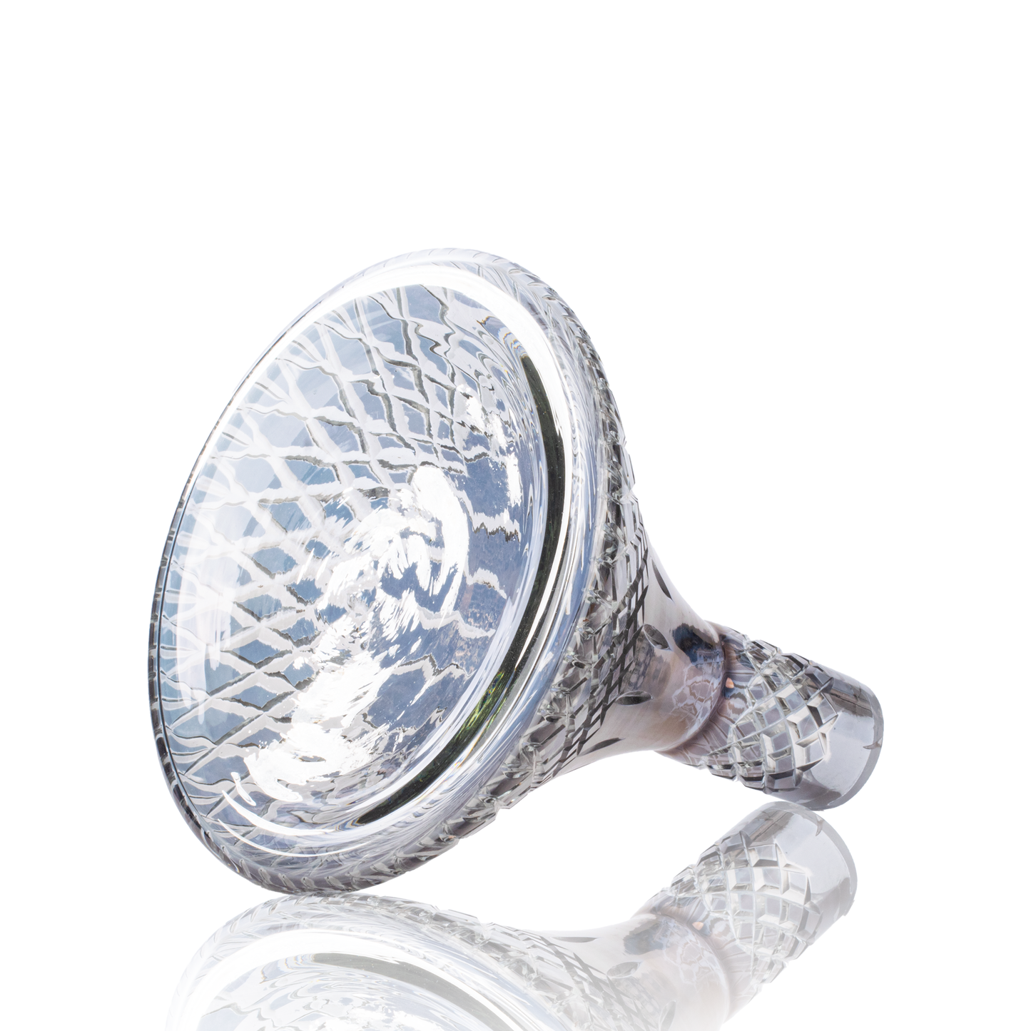 King Series Type Hookah Glass Base Only - Grey