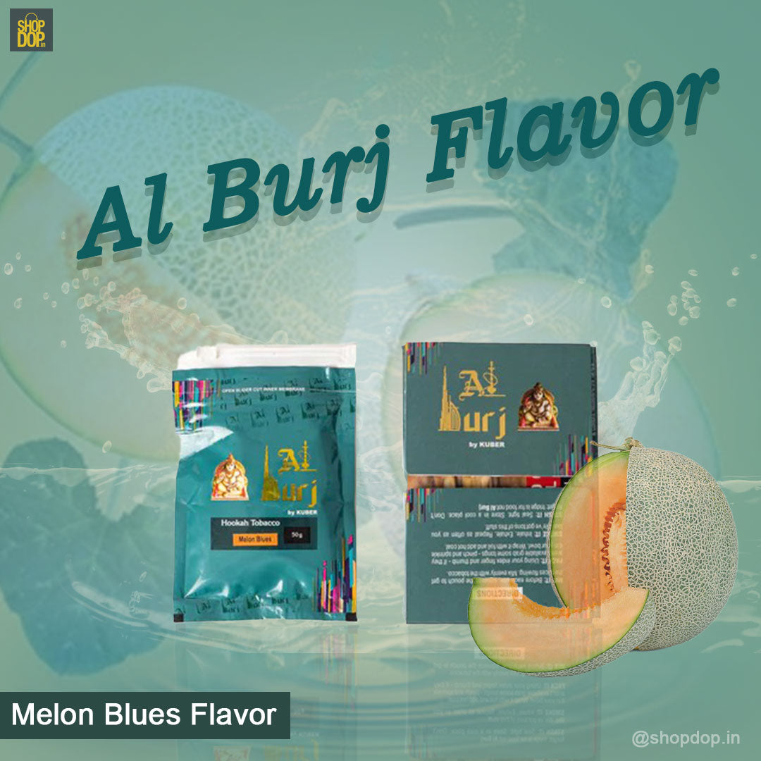Al Burj Melon Blues Hookah Flavor - 50g