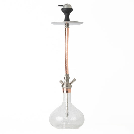 MKS Long Russian Design Tao Hookah - Rose Gold