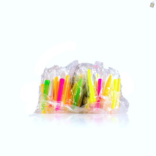 Hookah Mouth Tips Pipe Filters - Colorful Nozzles (Pack of 50pc)