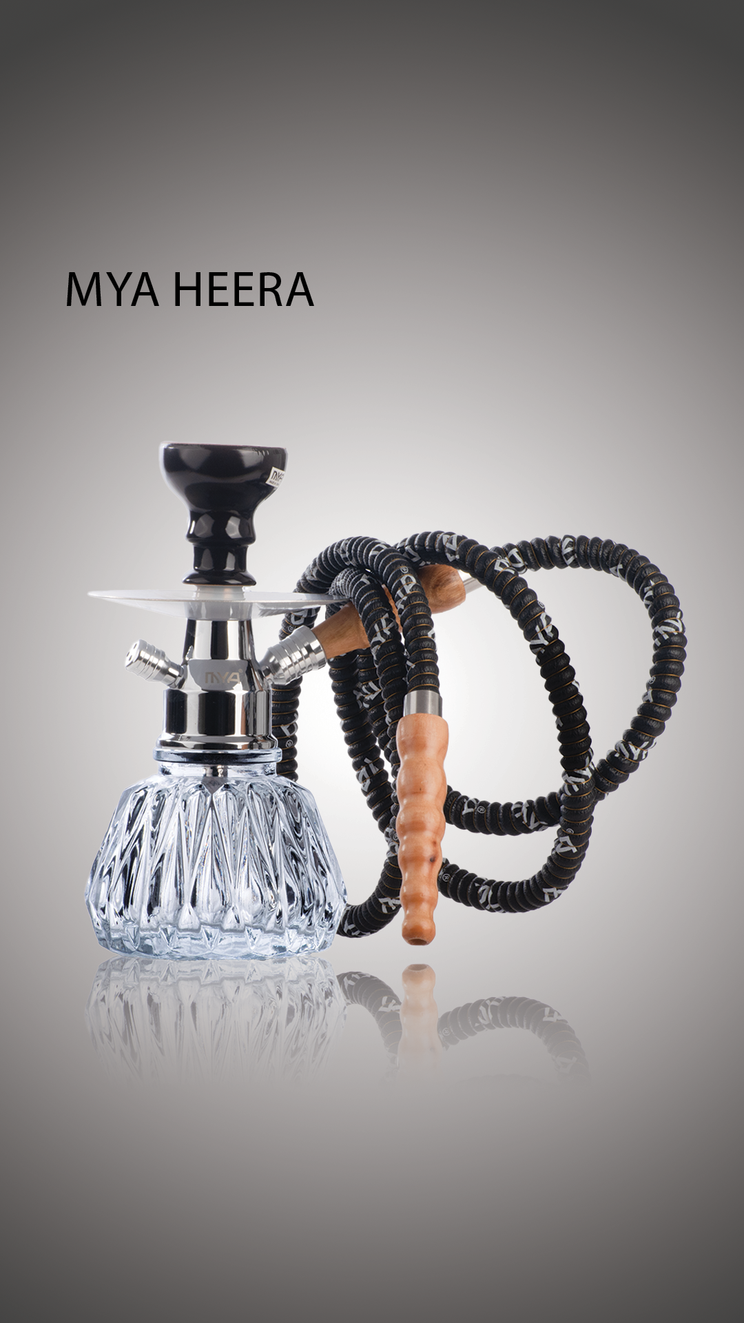 MYA Heera Hookah - Silver