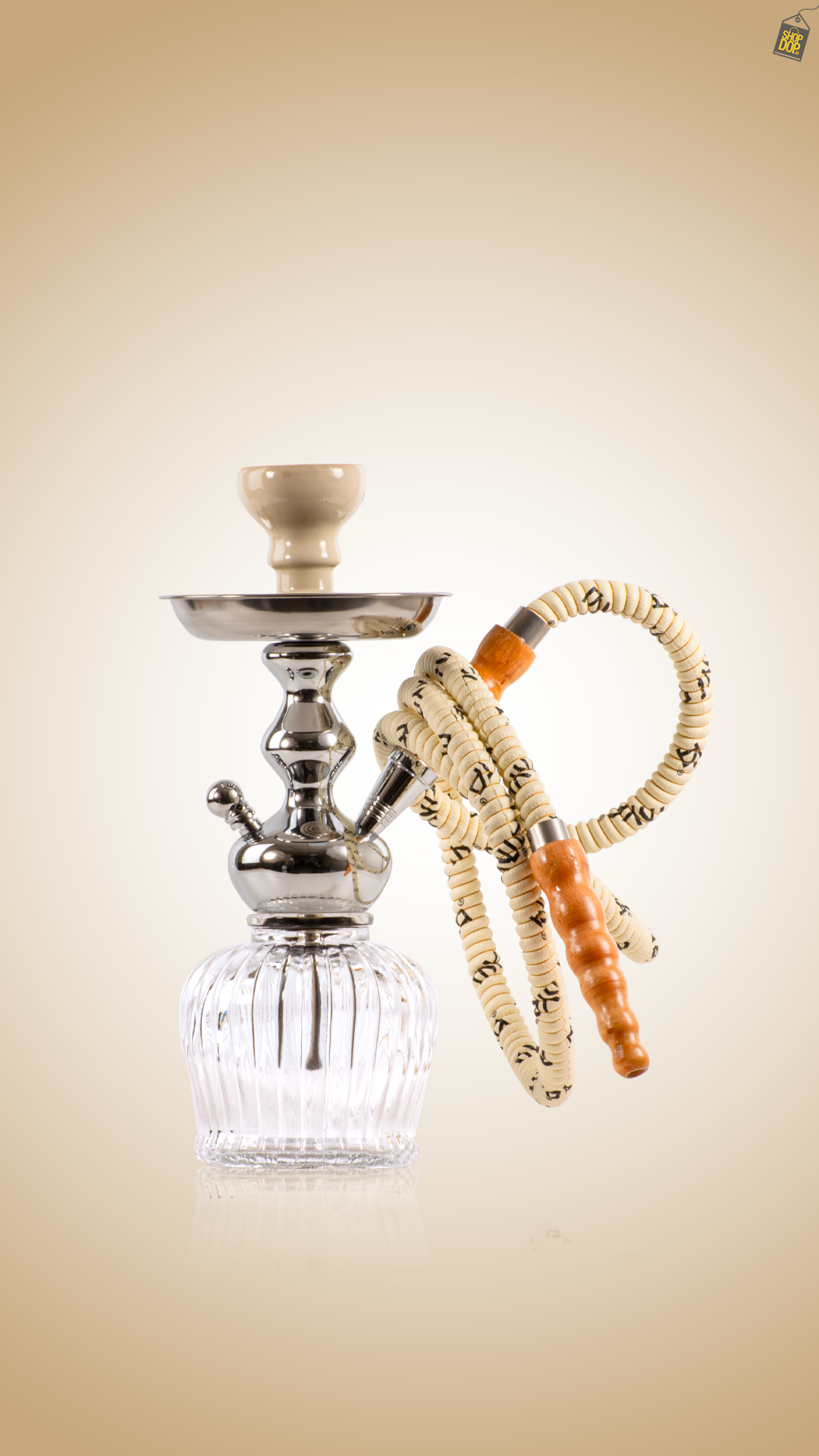 MYA Econo QT Hookah - Transparent