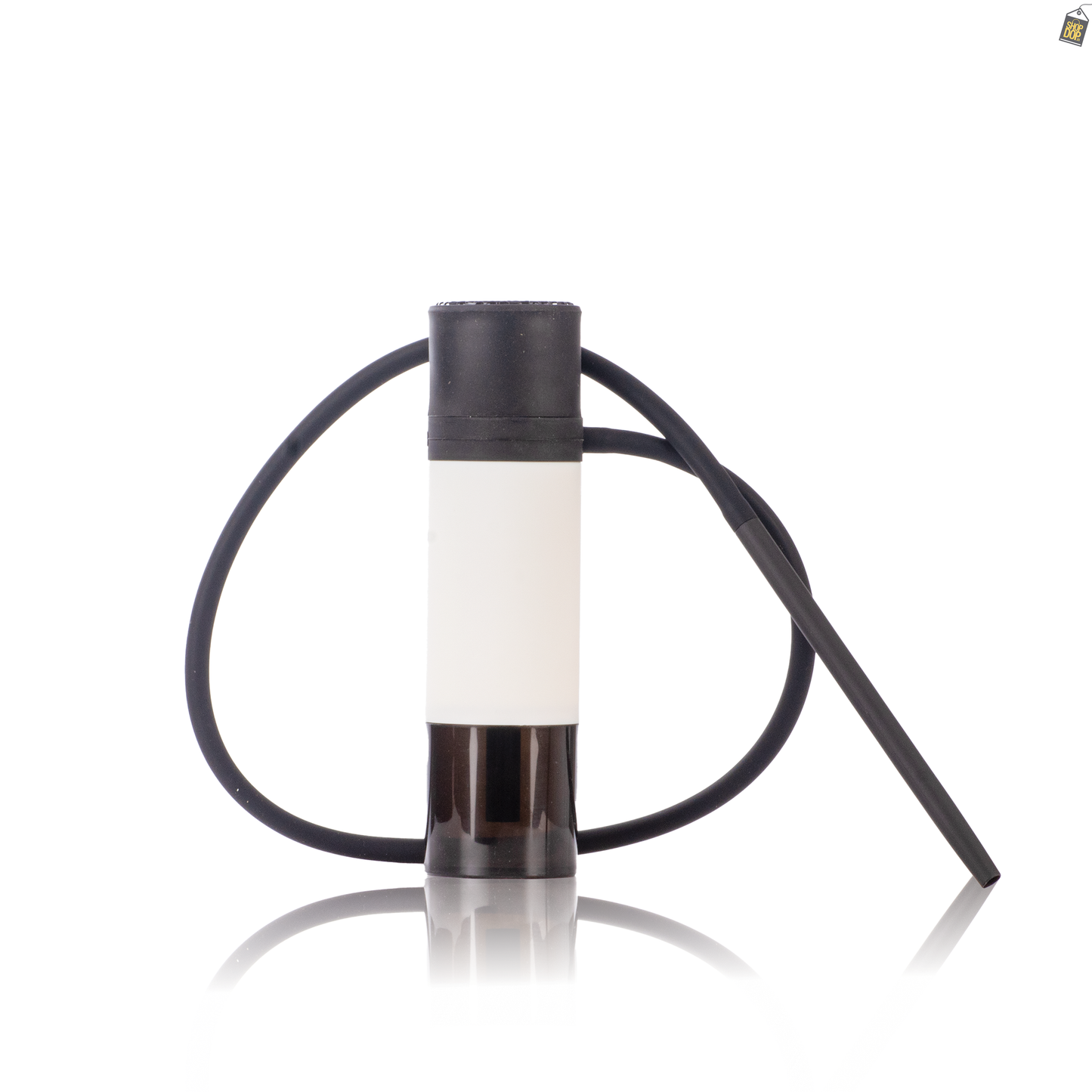 Nomad Acrylic Bottle Shape Car Hookah - White