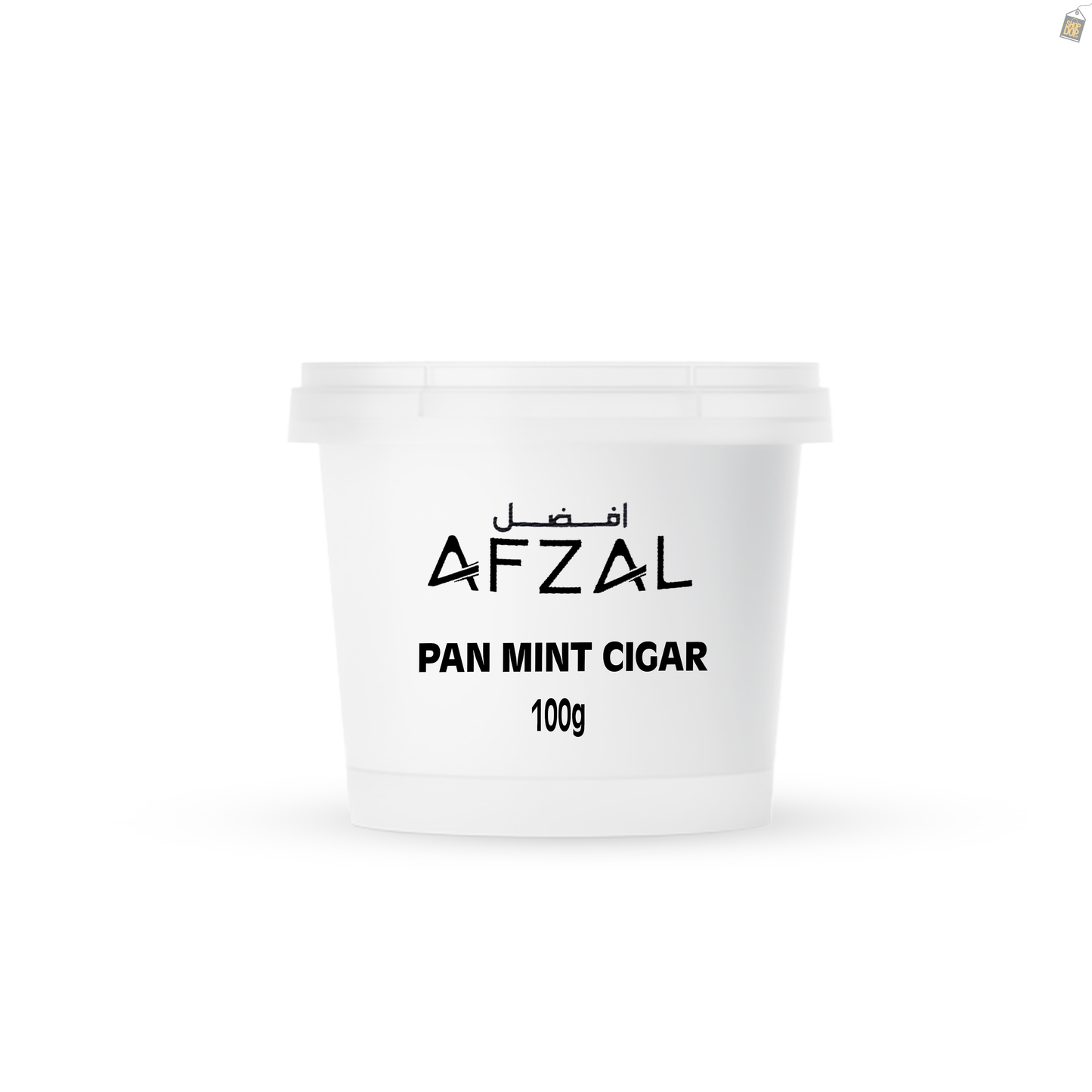 Afzal Pan Mint Cigar Hookah Flavor - 100g