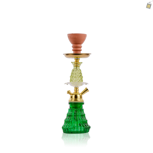 Pineroot Pumpkin Hookah - Green