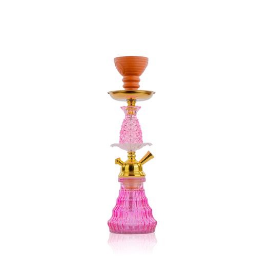 Pineroot Pumpkin Hookah - Pink