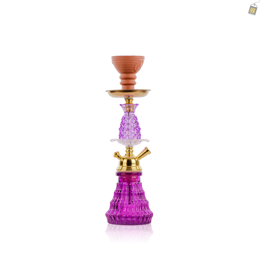 Pineroot Pumpkin Hookah - Purple
