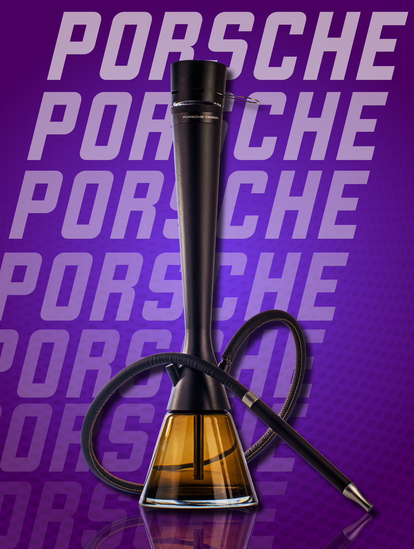 Porsche D Hookah - Black