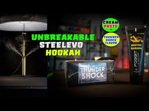 Unbreakable Steelevo Hookah - X Function (Golden)