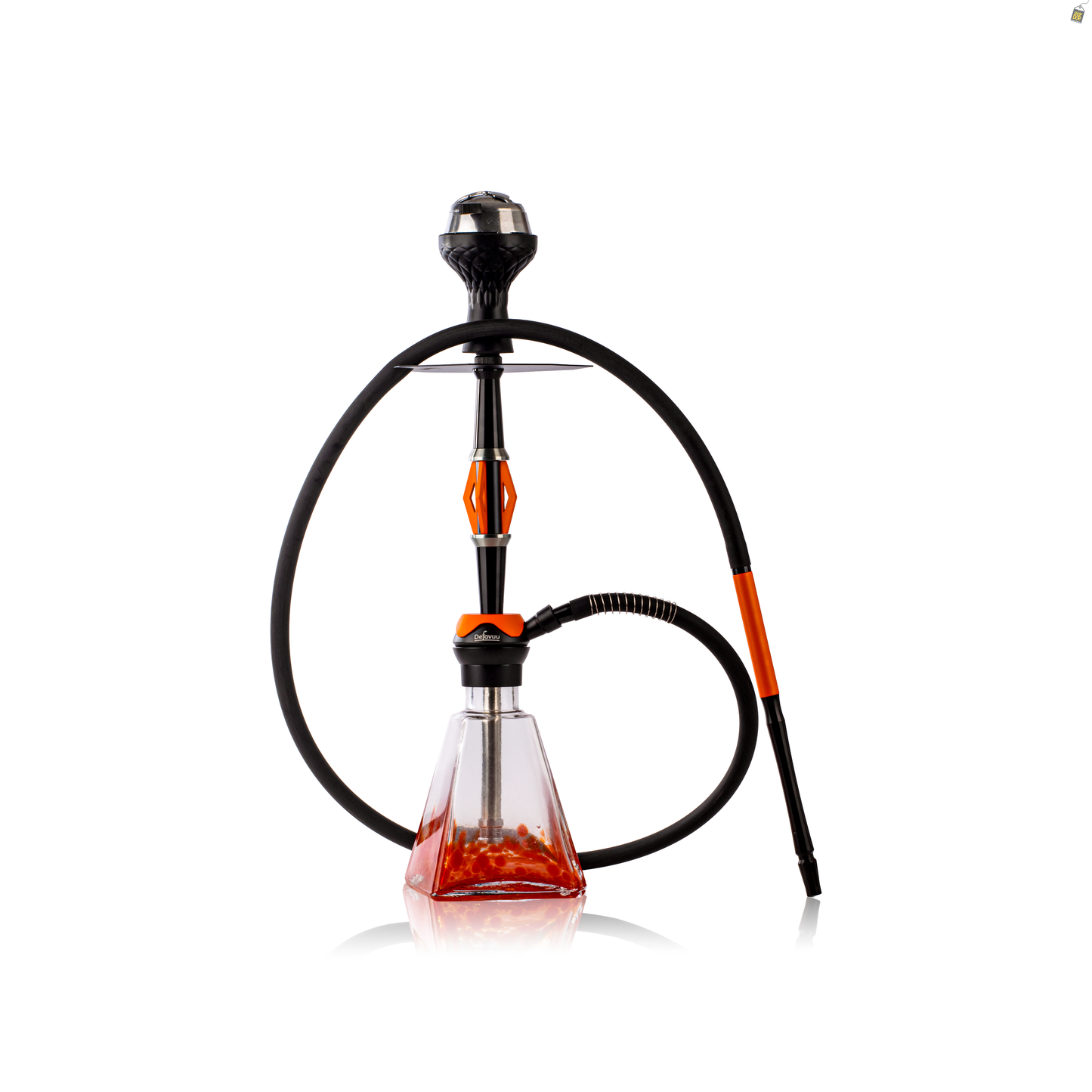 Pyramid Hookah - Orange
