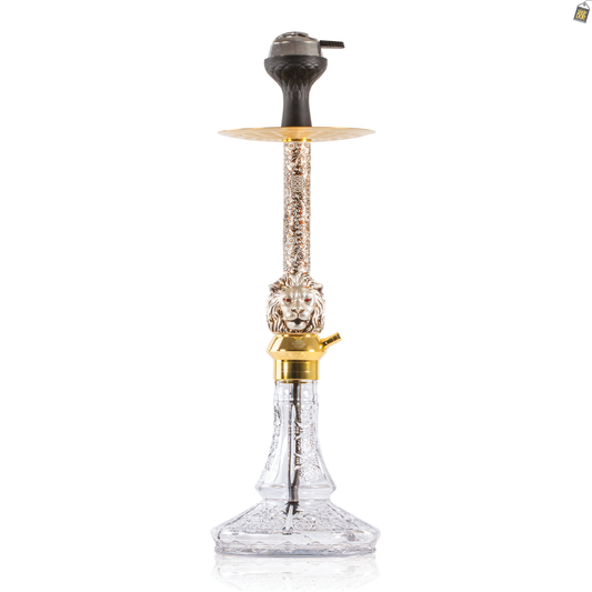 Roar X Function Hookah - Rusty Silver