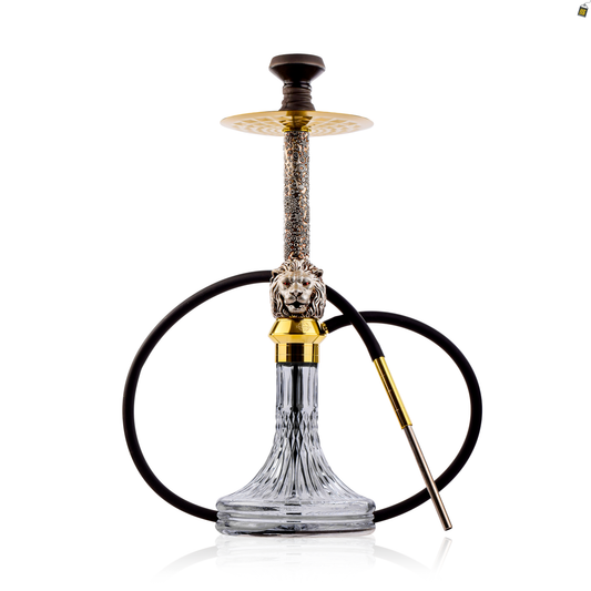 Roar X Function Hookah - Rusty Silver