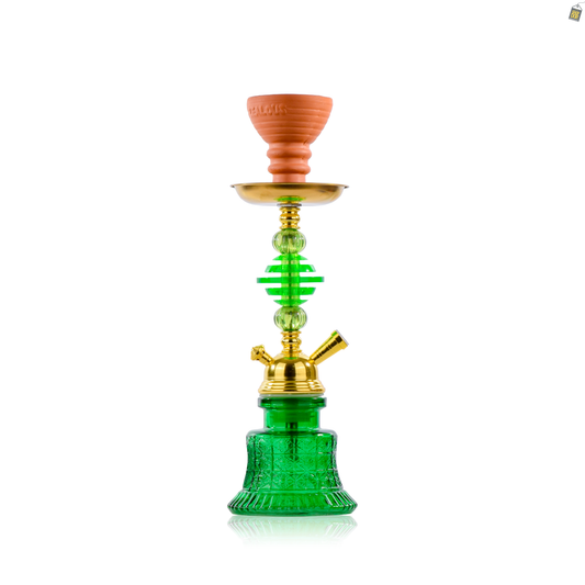 Saturn Pumpkin Hookah - Green