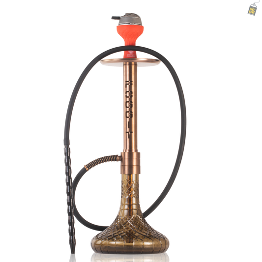 VG Sikander Hookah - Bronze Stem / Brown Base