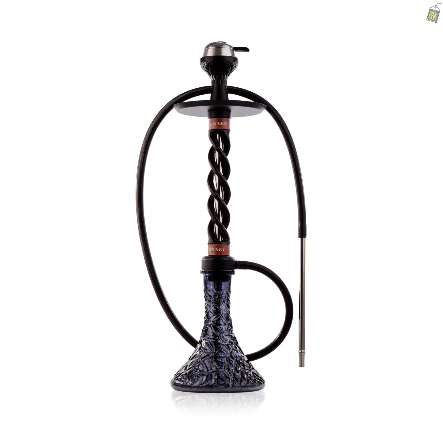 Snake Hookah - Dark Brown