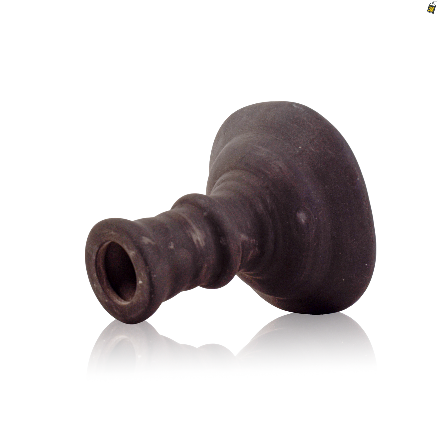 Volka Square Grey Single Hole Hookah Phunnel with Box