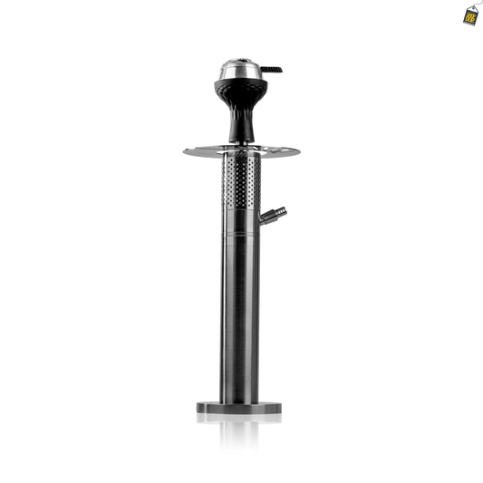 Steel Storm Hookah - Silver