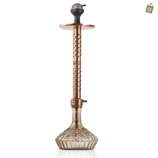 VG Romeo Stryker Hookah - Bronze Stem / Grey Base