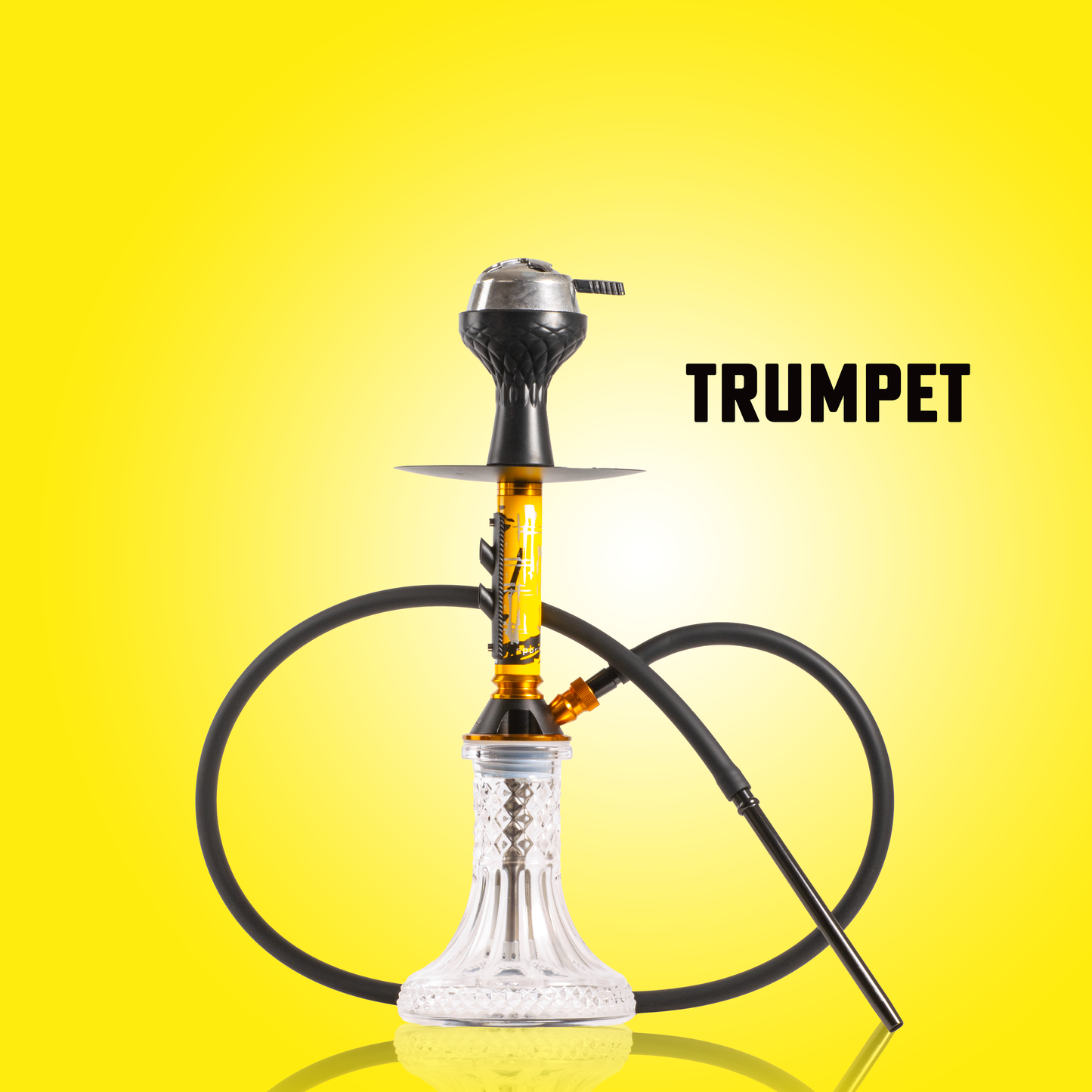 Trumpet Hookah - Yellow