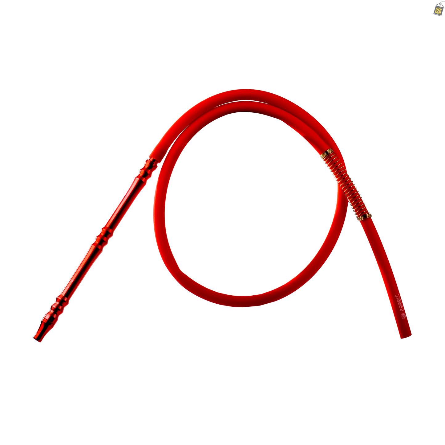 VG Big Handle Silicone Pipe - Red Handle / Red Pipe