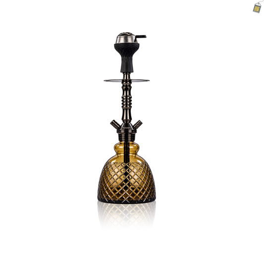 VG Joe L3 Hookah with Bag - Gun Metal Stem / Grey Tomb Base