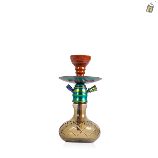 COCOYAYA X17 Hookah - Rainbow Stem / Grey Base