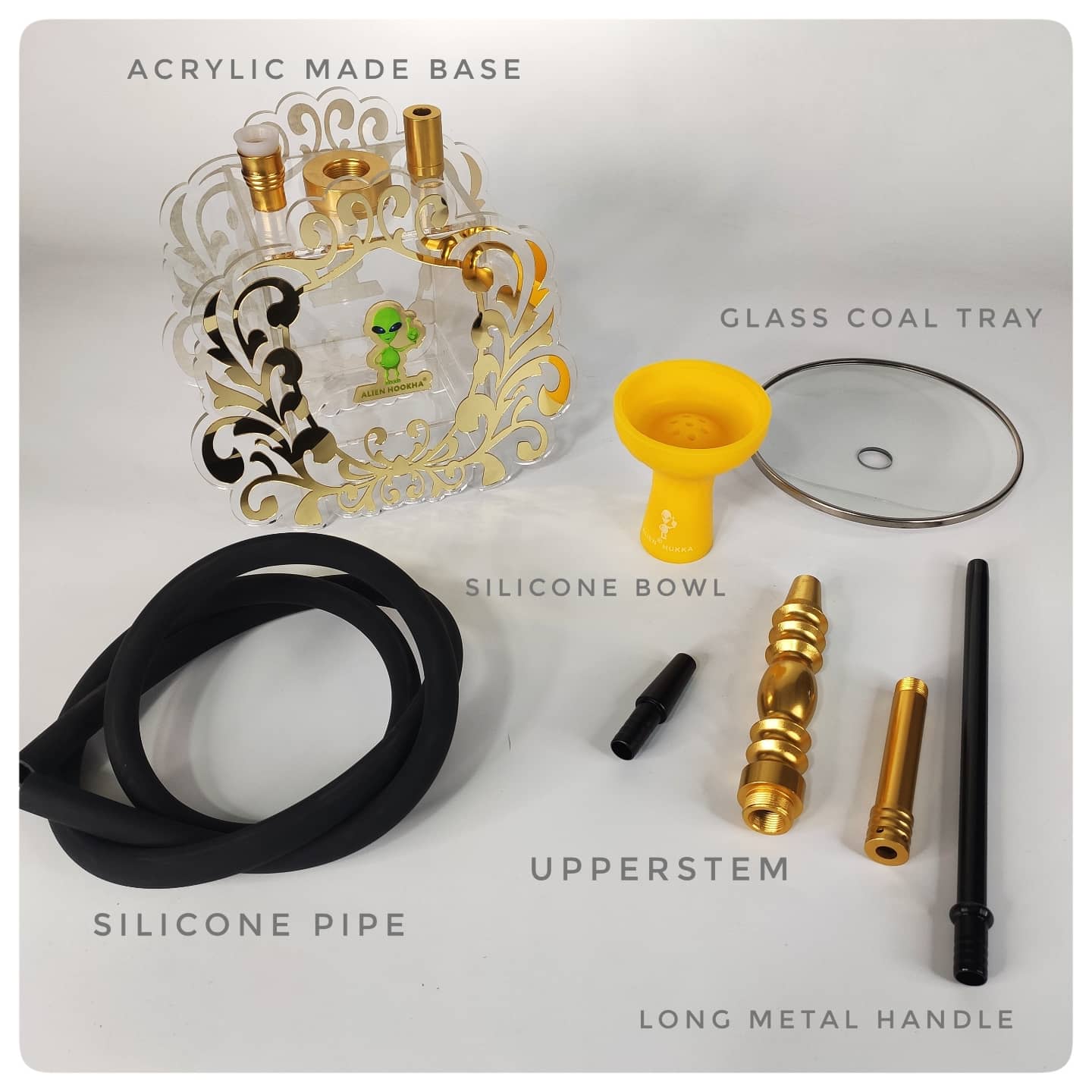 Alien Acrylic Hookah