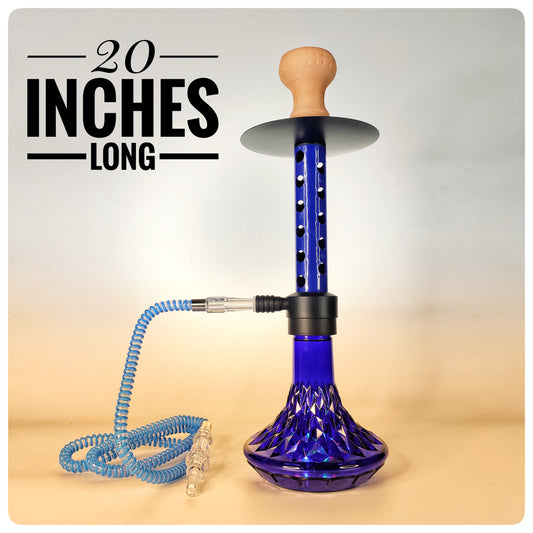 Acrylic Bullet X Function Hookah with LED Light