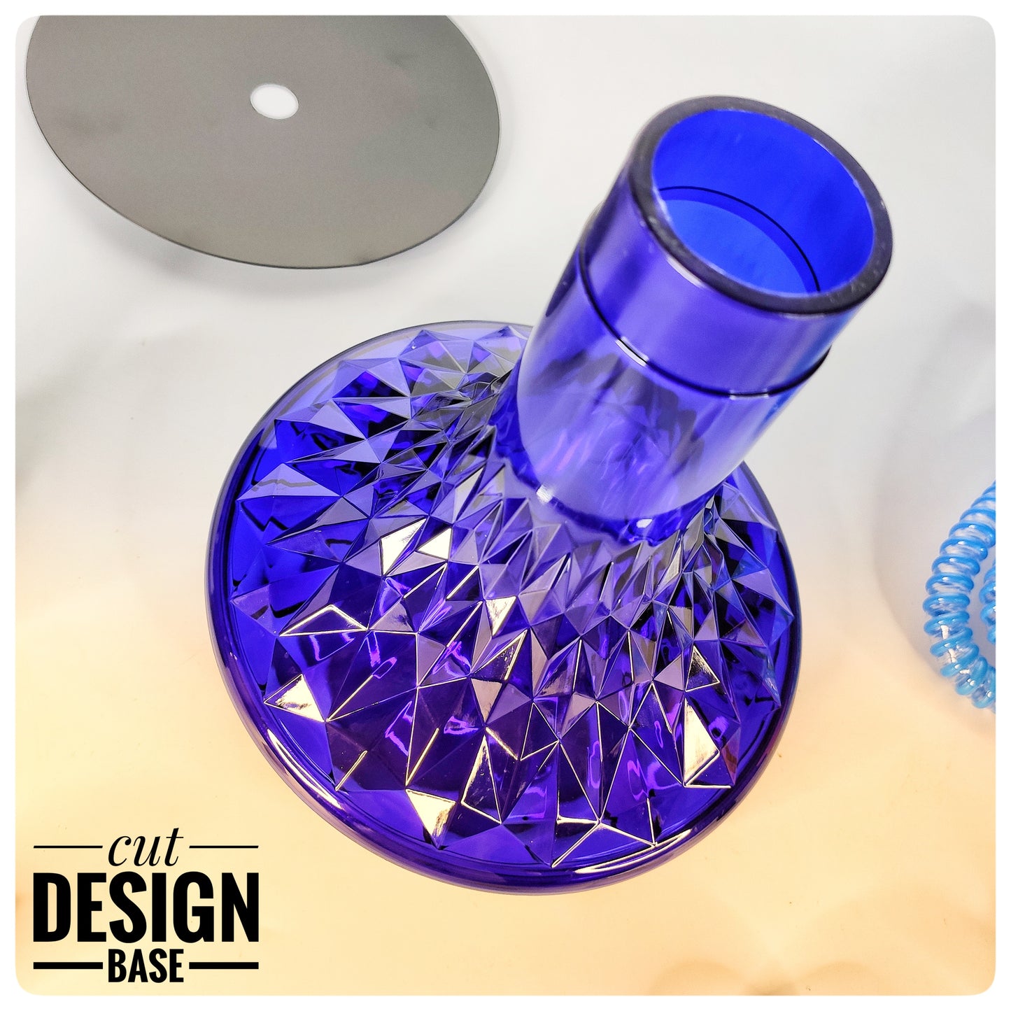 Acrylic Bullet X Function Hookah with LED Light