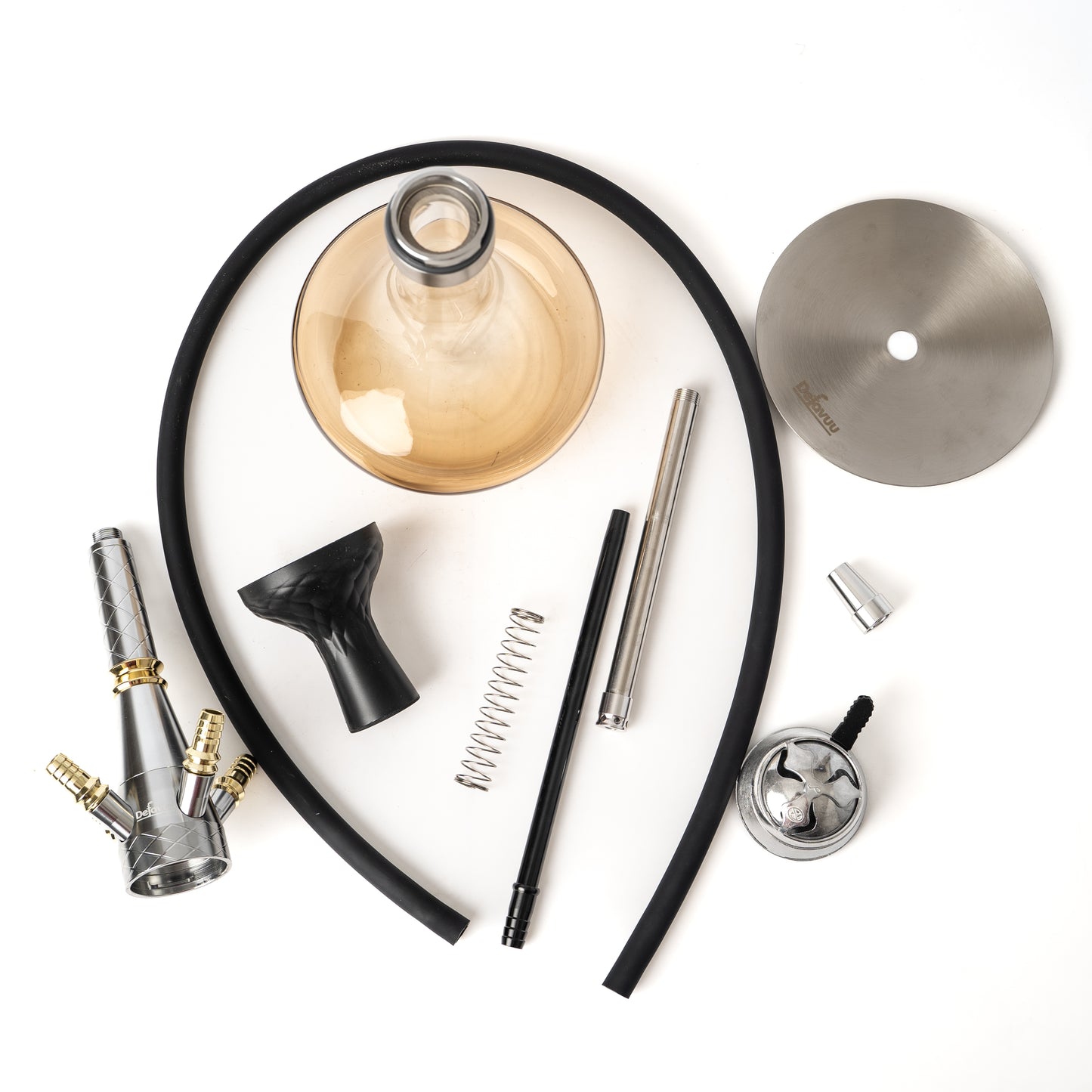 Alfo 4 Hose Hookah - Coffee