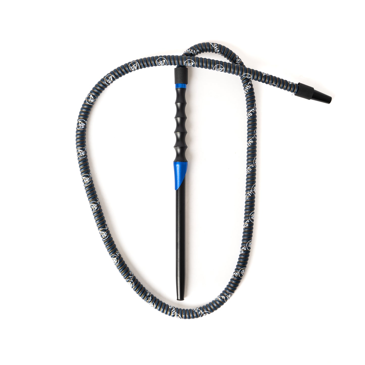 एएलएस लेदर ग्रिप हैंडल पाइप - काला