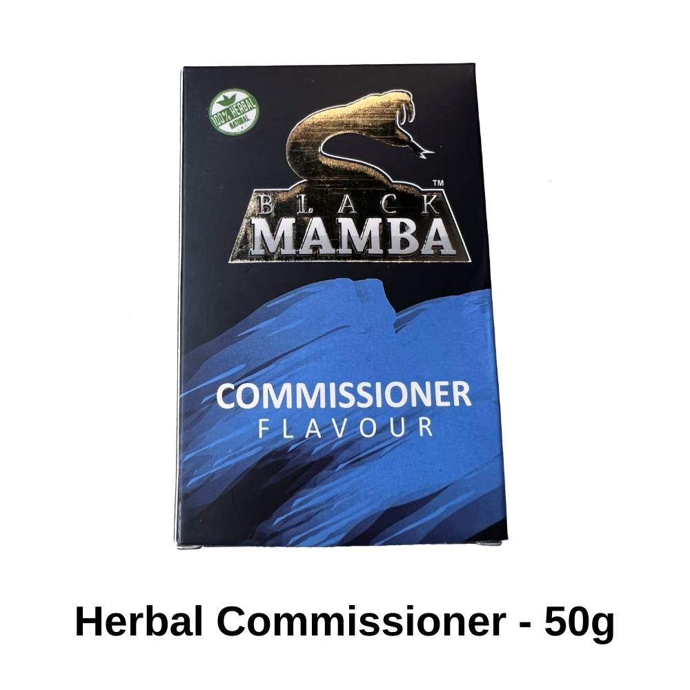 Black Mamba Herbal Commissioner Hookah Flavor - 50g