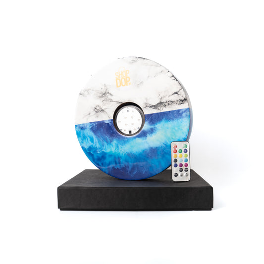 Brazilian Hookah Wooden Base in Box with LED Light