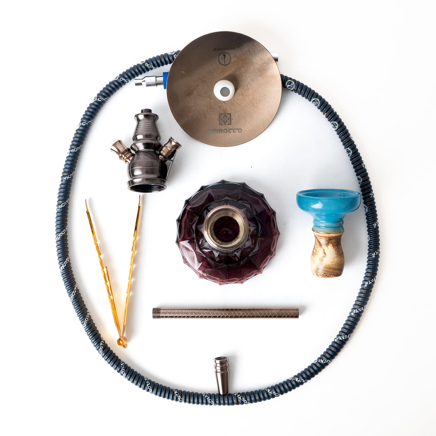 COCOYAYA Morocco Hookah - Bronze