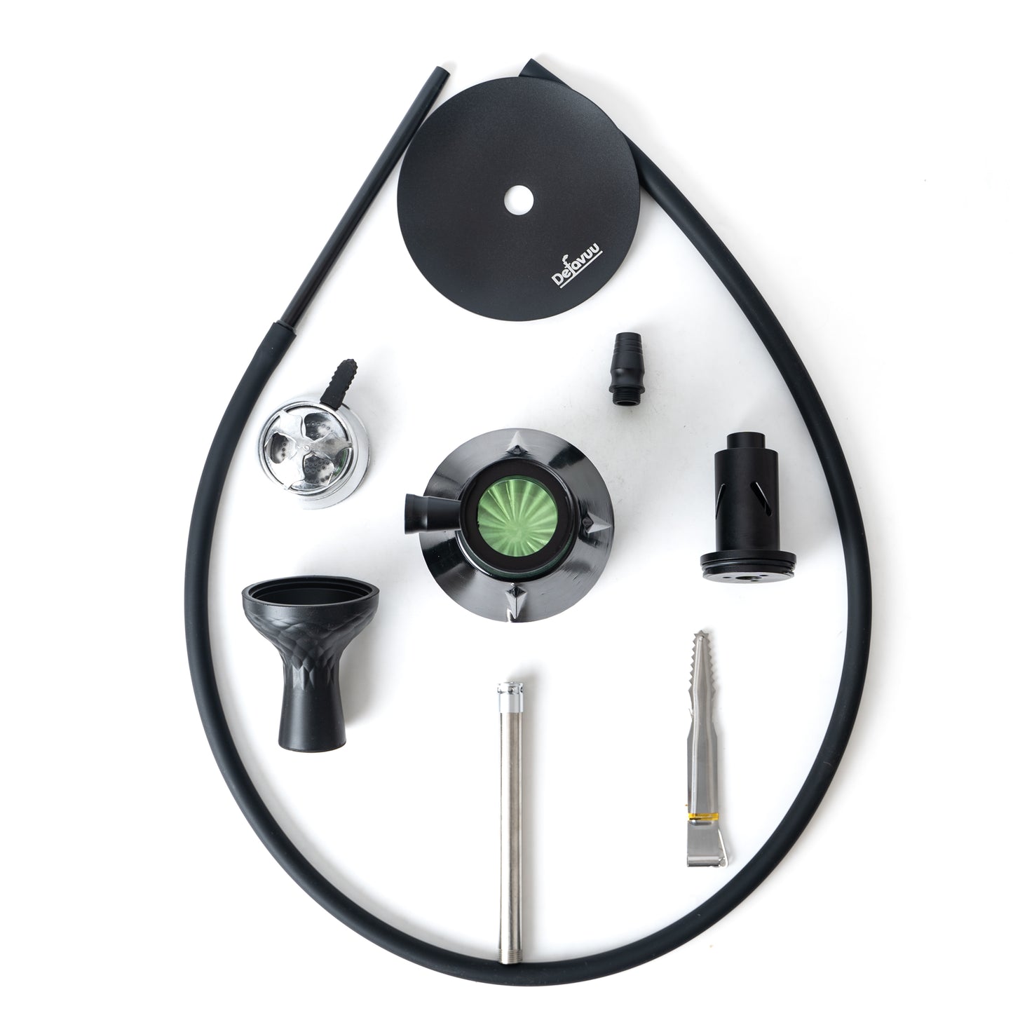 बछेड़ा हुक्का - हरा