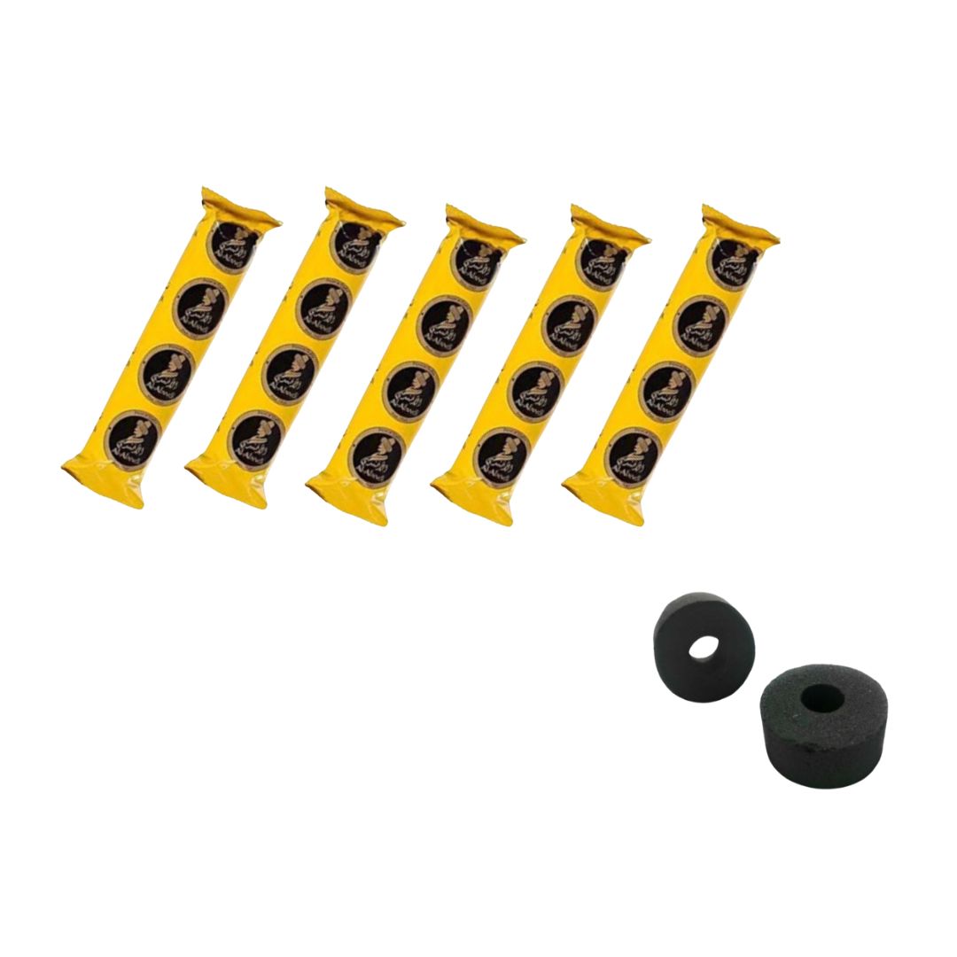 5 Magic Coal Rolls (50 Discs)