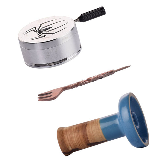 Spider HMD + Naaz Phunnel + Rose Gold Fork