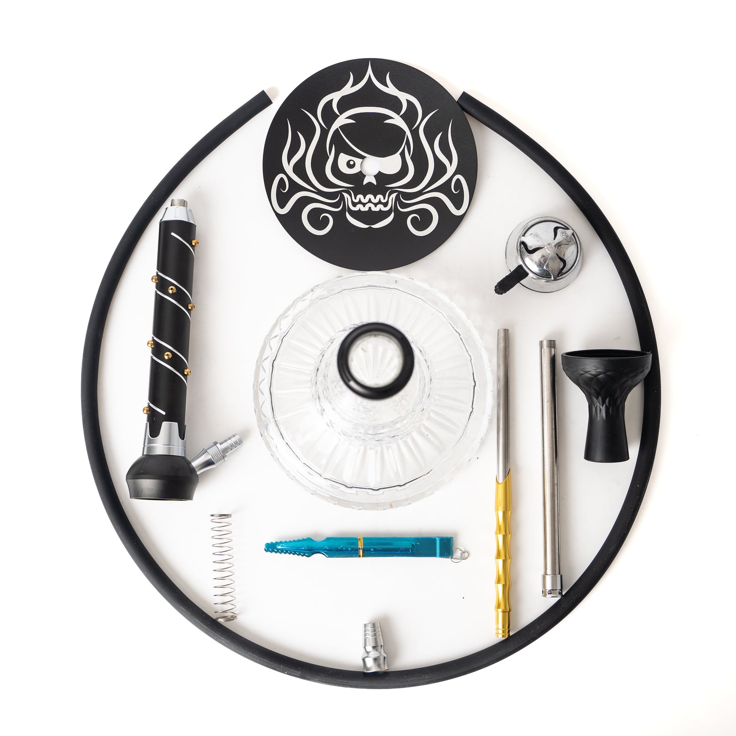 DNX हुक्का - चांदी